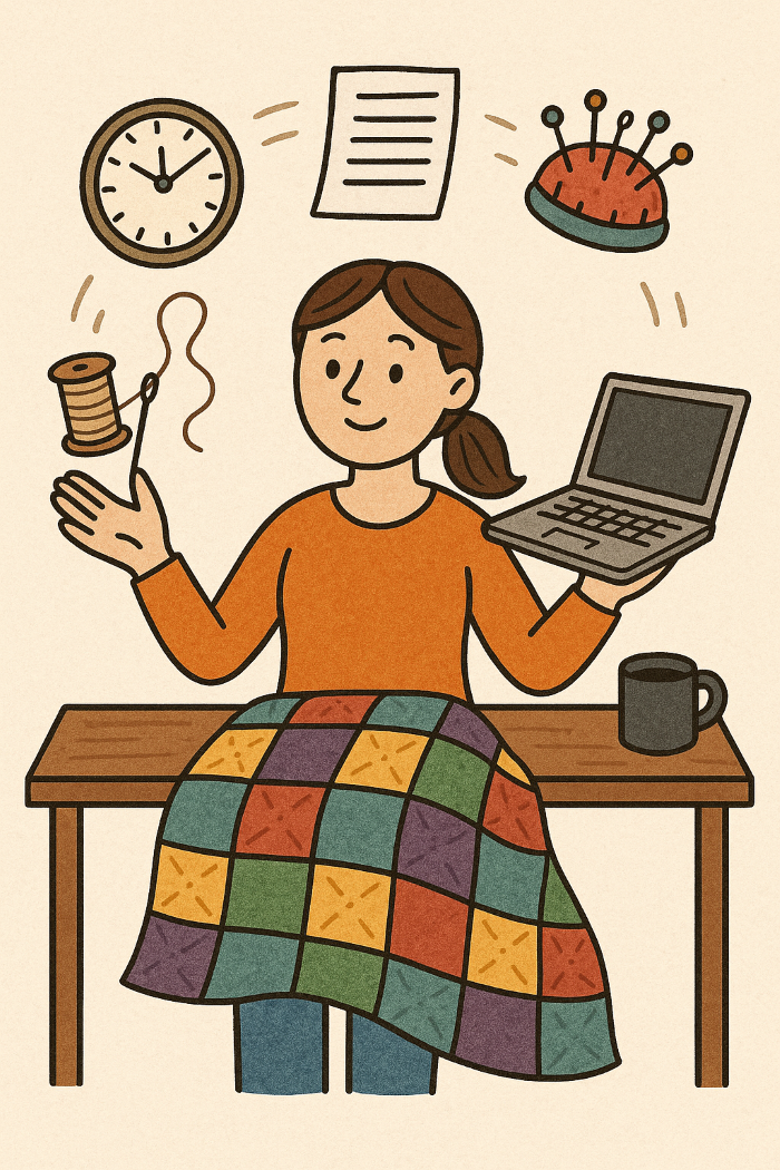 Enjoying Quilting While Holding a Full-Time Job